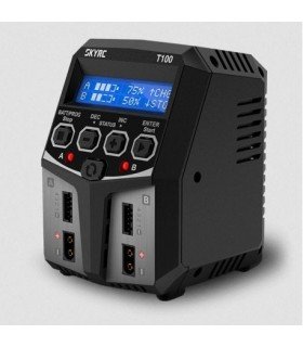 Oplader T100 DUO SKYRC 2x50W