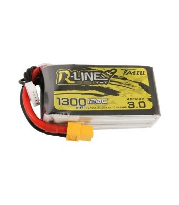 4S 1300 120C V3 Lipo Batterij
