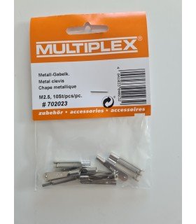 Metall Estrich M2,5 (10 Stück) Multiplex 702023