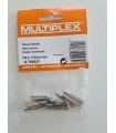Dekvloeren metaal M2, 5 (10 stuks) Multiplex 702023