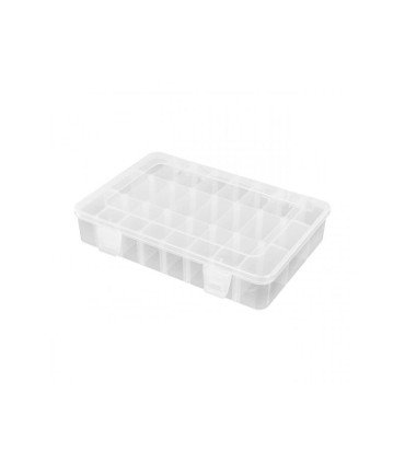 Caja de almacenamiento 24 compartimentos 202x137x40mm