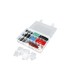 Storage box 24 compartments 202x137x40mm