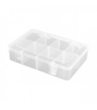Aufbewahrungsbox 8 Fächer 187x126x43mm