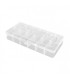Boite de rangement 12 compartiments 260x125x43.5mm