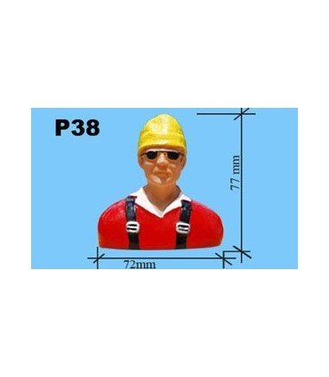 Pilot Büste für RC Flugzeug