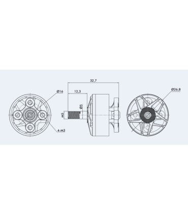 F60PRO IV V2 Tmotor Engine