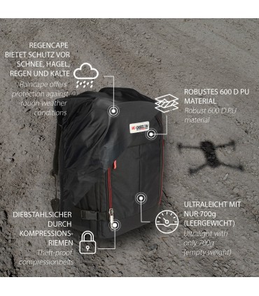 Mochila para fundas Mavic 3 MC (!!! llegada de reserva a partir del 17 de diciembre de 2021!!!)
