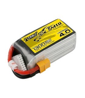 Batterie Lipo Tattu 6S 1300mAh R-line V4 130C