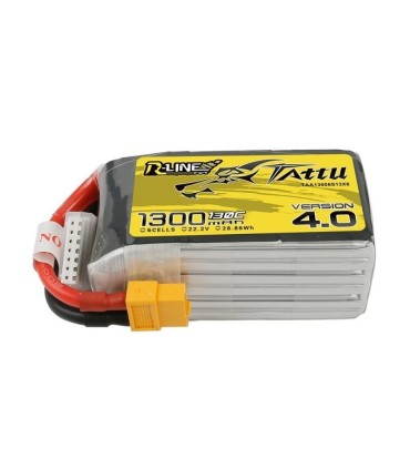 Batterie Lipo Tattu 6S 1300mAh R-line V4 130C