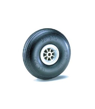 Dubro 57mm grooved light wheels