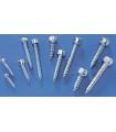 Self-tapping screw 6-sided head 4.2 x 18mm (by 8)