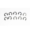 Stainless steel Retaining rings 3.2mm (by 10)