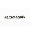 Screw stainless steel sheet countersunk head 2,9x13 (by 10)