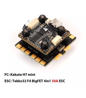 Kakute H7 mini Flight Controller / Tekko32 F4 4in1 mini 45A ESC / tekko32 F4 BigFET 4in1 50A ESC / Atlatl HV micro VTX