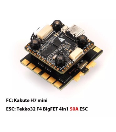 Mini Controlador de vuelo Kakute H7 / Tekko32 F4 4in1 mini 45A ESC / Tekko32 F4 BigFET 4in1 50A ESC / Atlatl HV micro VTx