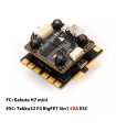 Kakute H7 Mini + Tekko32 F4 Bigfet 4in1 50A ESC Stack