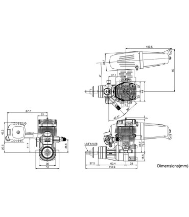 OS engines OS55 AX II