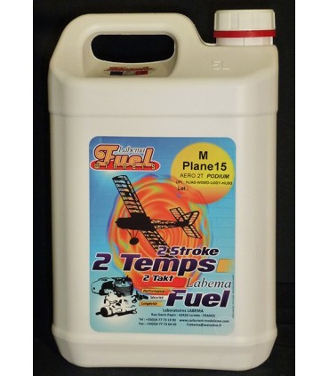 Combustible Mplane 15 2 lItros 100% sintético 10% nitro 5L Labema (pedido anticipado)