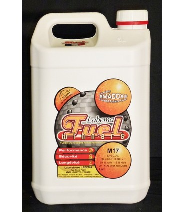 M17 special helicopter fuel 100% synthetic 15% nitro 5L Labema