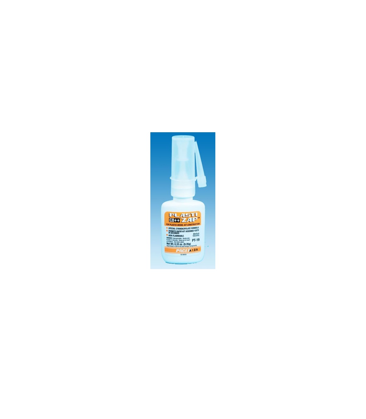 Colle ZAP plastique transparent Canopy Glue ou colle pour