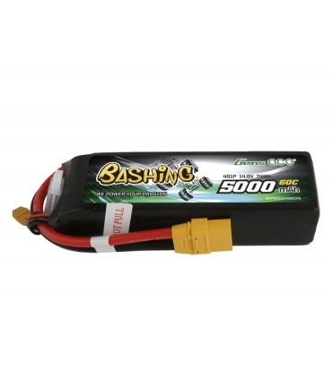Golpeando la batería Gensace 4S 5000mAh 60C 14.8 V Lipo