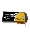6 S 25000 mah HV Tattu Lipo Bateria