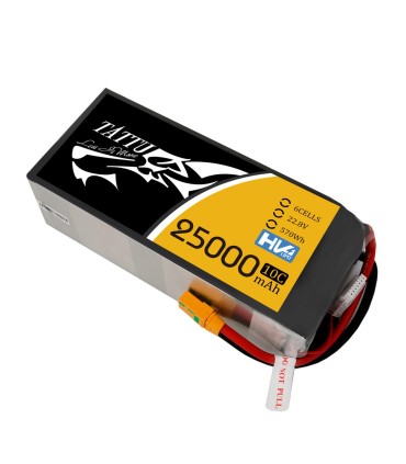 6S 25000mAh HV Tattu Lipo Battery