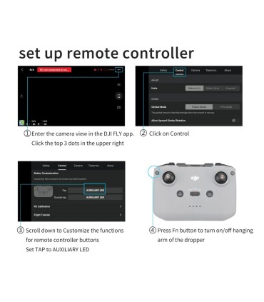 Sistema de liberación para Mavic 3 DJI