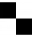 Fotogrammetrie doelen 80x80cm (set van 30)
