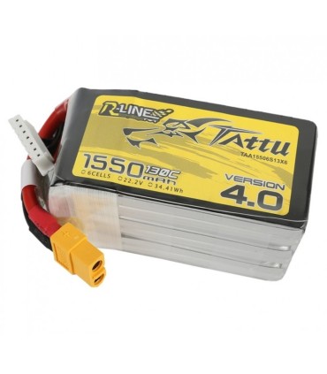 Akku 6S 1550MAH 130C TATTU r Line V4.0