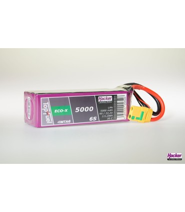 Topfuel 6 S 5000 mAh 20C Hacker Lipo batteria