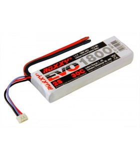 Roxxy EVO 2-1800 30C Lipo Batterij