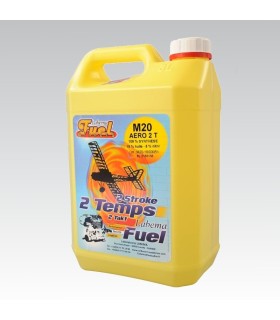 Carburant M20 2Temps 100% synthèse 5% nitro 3L Labema