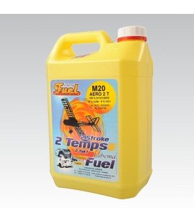 Carburante M20 2Temps 100% sintetico 5% nitro 3L Labema