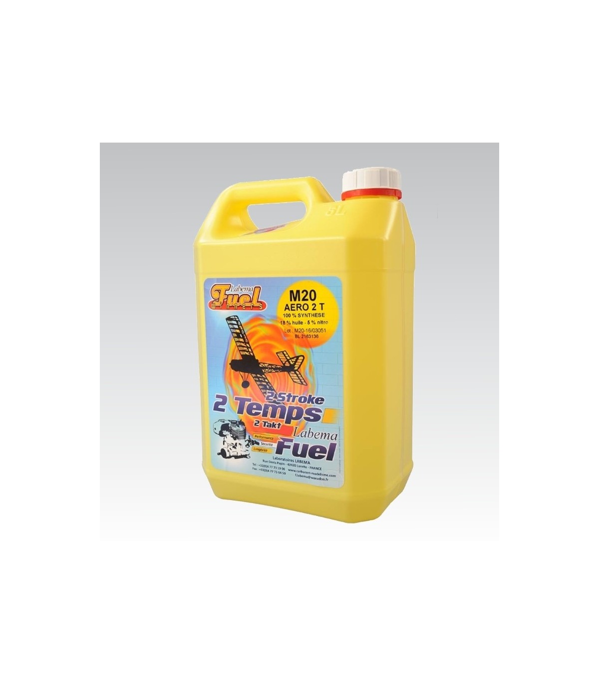 Carburant Carbumix Plus 4T - le bidon de 5 L - Albert Oenologie