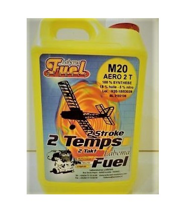 Kraftstoff M20 2zeit 100% Synthese 5% nitro 3L Labema
