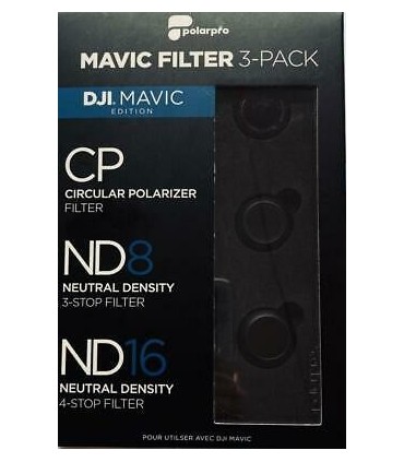 Pack of 3 filters Polar pro for Mavic Pro DJI