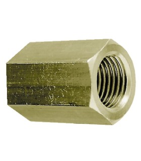 Connector for vacuum gauge or pressure relief valve