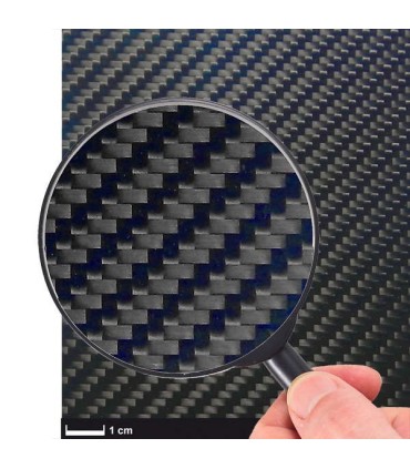 Piastra in carbonio 350x150x3mm