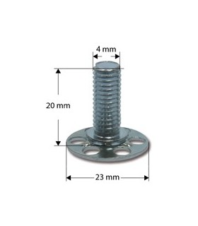 M4x20mm screw for lamination (by 6)