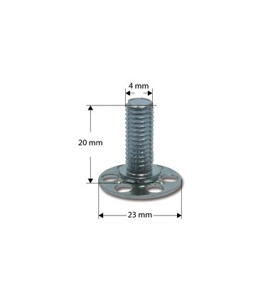 Parafuso de M4x200mm para a laminação (por 6)