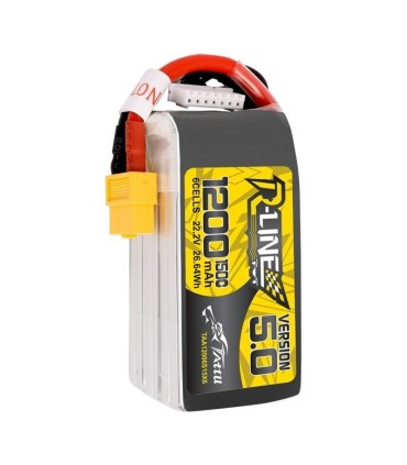 Tattu 6S 1200mAh 150C Rline V5 Lipo Battery (!!!pre-order!!! expected arrival in early October))