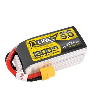 Tatu 6s 1200mAh 150C Rline V5 Lipo Batterij (!!!pre-order!!! verwachte aankomst begin oktober))
