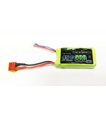 2 S 800 mAh 45C nero batteria al litio