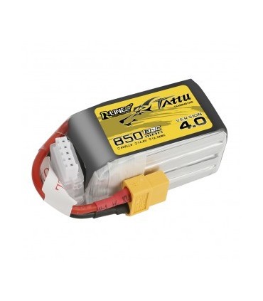 4 S 850 mAh 130C LIPO Batteria Tattu Rline V4