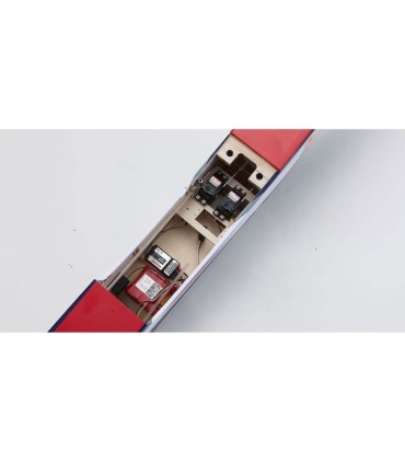 Flugzeug Kyosho Calmato Alpha 40 sport (niedriger Flügel) lila 1.60 m