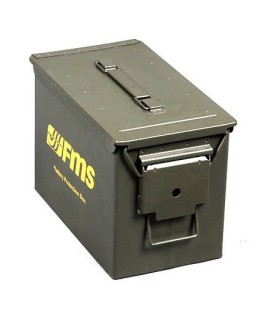 Boîte de protection métallique pour batteries lipo 279×97×185mm