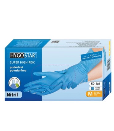 Gants en nitrile taille L (par 50)