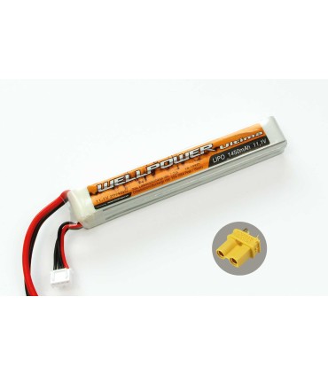 Batterie Lipo slim wellpower Ultima 3S 1450mAh 40C