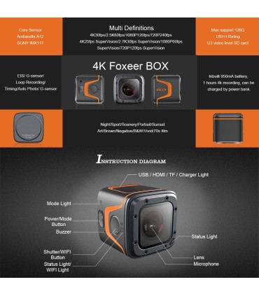 FOXEER SCATOLA 4 K HS1201